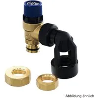 SYR Rohrverbinder SYR Austauschsicherheitsventil 2115.1, DN 15 + 20, 10 bar, rohgelb, 21