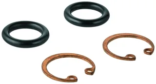 Grohe Sicherungsring 47308 für Absperrspindel 47017 2 Stück, 47308000 47308000