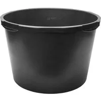 Garronda Mörtelkübel Rund Mörtelkübel Maurerkübel Kunststoffwanne Mörtelkasten GD-0170, (1-tlg., 1), Mischen von Beton, Mörtel, Gips, Kleber, Sand, Erde, Wasser, Schutt