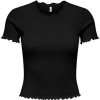 ONLY Blusenshirt ONLVINI S/S LACE CS JRS