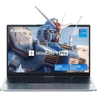 ACEMAGIC 15.6 Zoll Intel Core i5-12600H bis zu 4,5GHz, 16GB DDR4 RAM, 512GB SSD Notebook (Intel intel Core i5-12600H, Intel® lris® Xe Graphics eligible, 16 GB, 512 GB SSD, bis zu 4.5GHz, Intel lris Xe Graphics eligible,Windows 11 Pro,HDMI)