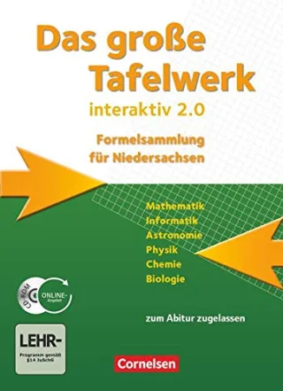 Das große Tafelwerk interaktiv 2.0 - Niedersachsen: Das Große Tafelwerk interaktiv 2.0 [Gebundene Ausgabe] [2012] Gramm Andreas König Dr. Hubert Kricke Dr. Wolfgang Martin Karlheinz Meyer Prof. Dr. Lothar Pfeil Wolfgang Winter Dr. Rolf Wörst