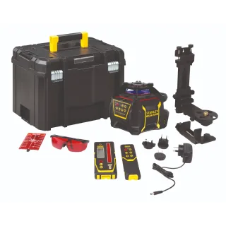 STANLEY FATMAX RL700L Rotationslaser rot (Lithium-Ionen) mit Lotfunktion auf-/abwärts, im PRO-STACK Koffer - FMHT77447-1