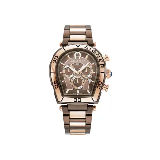 Herrenuhr Trapani Roségold-Braun