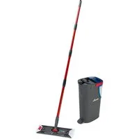 Vileda Bodenwischer H2PRO Flachwischer Set Zweitanksystem