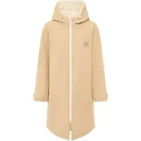 Zwillingsherz Windbreaker Oversize "Windjacke" Seitentaschen, Kapuze, Weicher Stoff, Fällt größer aus