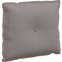 vidaXL Rückenkissen Rückenkissen Taupe 60 x 19 x 50 cm Stoff, 1-tlg.