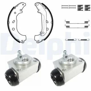 Delphi Bremsbacken vormontiert hinten Ford Tourneo Transit 1,8