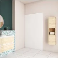 duschspa Duschrückwand 3mm wasserdichte Wandpaneele PE-Aluminiumpaneele, (Set)