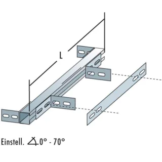 Bertrams Camino-fix Sparrenhalter 02SH universell für alle Durchmesser