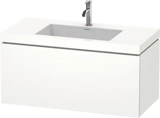 Duravit L-Cube c-bonded Set wandhängend Weiß 1000x480x500 mm - LC6918O8484 LC6918O8484
