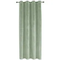Haus und Deko Gardine Vorhang Ösen 140x175 cm Verdunkelung Samt weich blickdicht Gardine (1 St), Ösen, Polyester