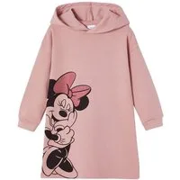 vertbaudet Minikleid Mädchen Kapuzen-Sweatkleid Disney MINNIE MAUS