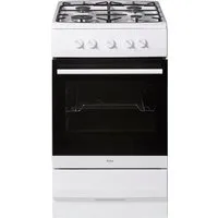 Amica Gas-Standherd SHGG 11502 W, Klassisches Kochen mit direkter Gasflamme und vertrauter Bedienung