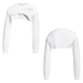 PUMA X Sophia Webster Langarm Frauen geschnittenes Top Sweatshirt 578557 02