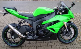 Sport Auspuff Bodis GP1 Full-TITAN Kawasaki ZX-6R Ninja Bj. 2009-2012 eintragungsfrei +ABE