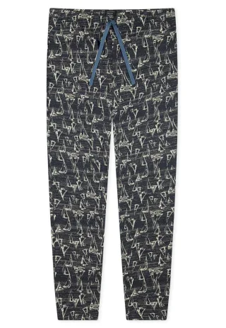 SCHIESSER - Hose lang navy - Gr. - 56