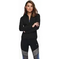 ONLY Play Trainingsjacke ONPJETTA HN FLEECE JCK - NOOS Regular Fit, aus Polyester und Elasthan, mit Stehkragen