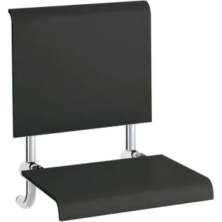 Emco Einhängesitz System 2 355121201 mit Kunststoffsitzfläche schwarz / chrom