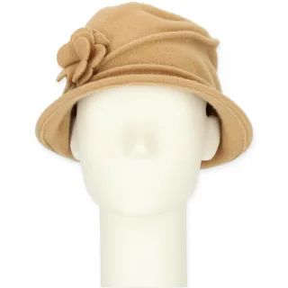 Halsüberkopf Accessoires - Kappe Wolle camel - Gr. - OS