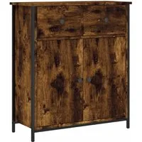 vidaXL Sideboard Sideboard Räuchereiche 70x30x80 cm Holzwerkstoff (1 St)