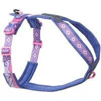 Non-stop dogwear Hunde-Geschirr Line harness 5.0 Rachel Pohl edition purple/pink, Rachel Pohl - Limited Edition