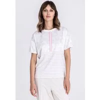 TUZZI T-Shirt mit Kontraststreifen