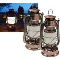 ChiliTec Gartenleuchte ChiliTec LED Camping Laterne Garten-Laterne Retro Design I Dimmbar
