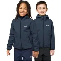Jack Wolfskin Softshelljacke Fourwinds (winddicht, gefüttert) skyblau Kinder/Jugendliche (164-176)