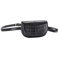LASCANA Bauchtasche Gürteltasche, Crossbody Bag, Brusttasche, Hüfttasche, Handtasche Damen zum Umhängen in Kroko-Optik VEGAN