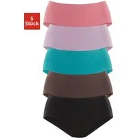 petite fleur by Lascana Hüftslip (5er-Pack) aus elastischer Baumwolle