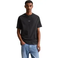 Marc O'Polo DENIM T-Shirt mit Labeling vorne mittig