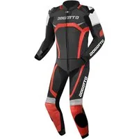 Bogotto Motorradkombi Misano 2-Teiler Motorrad Lederkombi protektoren reflektierende