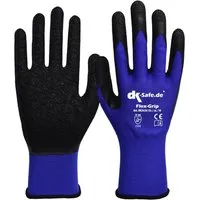 DK-Safe Arbeitshandschuhe Flex-Grip 3520 (Packung, 12 Paar) hervorragender Grip, wasserabweisend, robust, flexibel