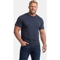 Men Plus T-Shirt T-Shirt Basic Halbarm Rundhals