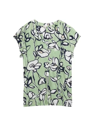 Tom Tailor - Bluse mit Muster fresh spring floral design - Gr. - 38