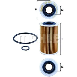 Mahle ?lfilter Renault Clio Kangoo Thalia Twingo