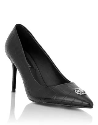 Pumps Mit Mittelhohem Absatz Hexagon