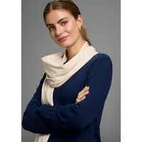 Laura Scott Strickschal, in Maxi-Größe mit modischen Rippenabschlüssen
