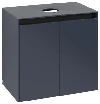 Villeroy & Boch Waschtischunterschrank Collaro 600x548x380mm m. Bel. 2trg. Waschtisch mittig Marine C150B0VQ