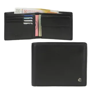 Geldbörse Herren 8 Kartenfächer RFID Schutz Harry | Leder schwarz | Esquire Portemonnaie mit Münzfach für Männer 2295-49