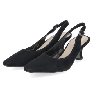 Gabor Slingpumps - Gr. 37 - Schwarz - Rauleder