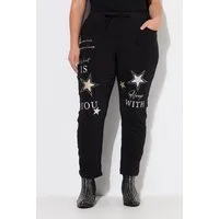 Angel of Style Funktionshose Crinkle-Hose Jogg-Style Sternendruck