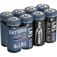 ANSMANN AG LR1 1,5V Alkaline Batterie Spezialbatterie - 8er Pack Batterie