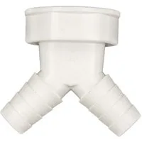 tecuro Siphon Geruchsverschluss Greta 2899, mit einem WS-Anschluss, 1 1/2 Zoll DN 40
