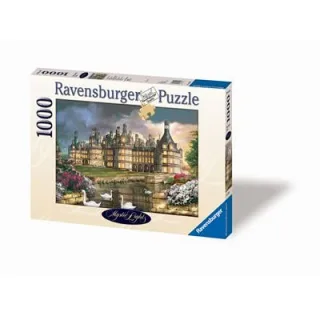 Ravensburger - Mystic Lights: Zauberhaftes Chteau de Chambord 1000 Teile