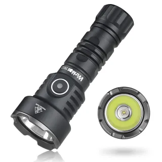 Wurkkos TS12 1050LM Mini Flashlight EDC Rechargeable LED Torch 14500 Magnetic Pocket Light IP68 Waterproof Self Protecti