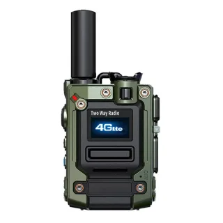 Global Walkie Talkie 4G LTE 6800mAh Battery Type-C Charge Europe Version SIM Card