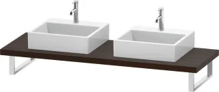Duravit L-Cube Konsole Nussbaum gebürstet Matt 800x550x45 mm - LC103C06969 LC103C06969