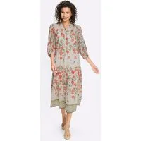 heine Etuikleid Druck-Kleid 3/4-Arm